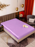 SilkSilky CA 19Momme Pure Silk Sheet Lavender 001