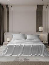 [Silver] SilkSilky-CA 25Momme Bedding Set 001