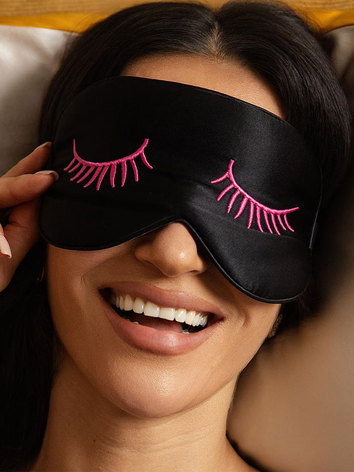 [PinkEyelashes] SilkSilky-CA Pure Silk Eye Mask 001