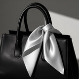 [Gray] SilkSilky-CA Scarf 003