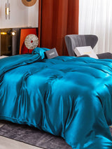 [Teal] SilkSilky-CA Duvet Covers 003