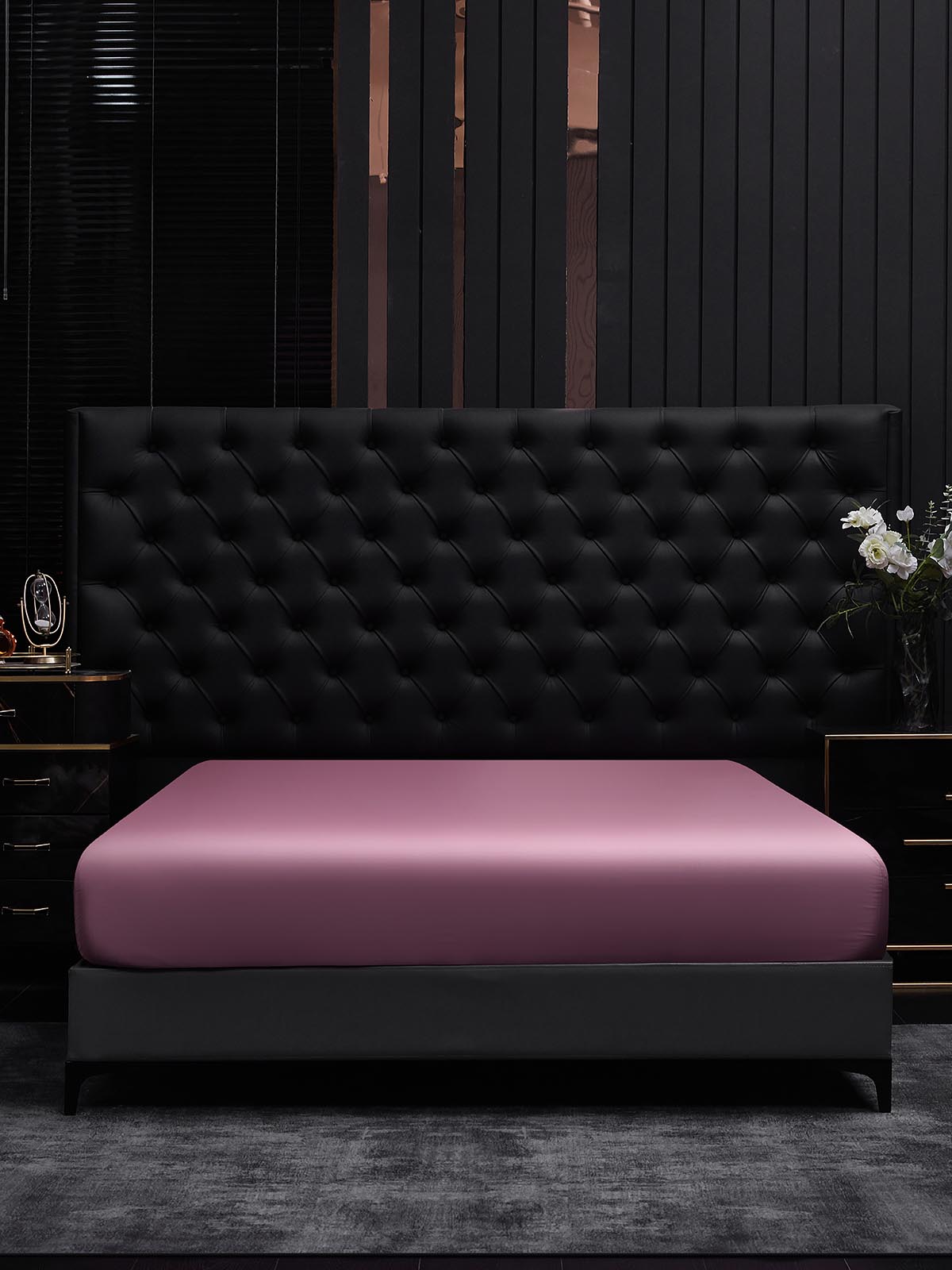 [Mauve Orchid] SilkSilky-CA 19Momme Pure Silk Sheet 002