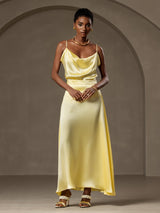 [Light Yellow] SilkSilky-CA Skirt 003