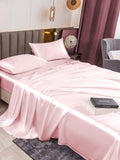 SilkSilky CA 19Momme Pure Silk Bedding Set Pink 005