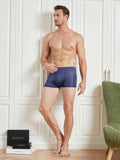 SilkSilky CA Silk Knitted Mens Underwear DarkBlue 006