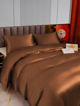 [Coffee] SilkSilky-CA 22Momme Bedding Set 004