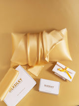 [Dark Green] SilkSilky-CA 22Momme Pure Silk Pillowcase 005