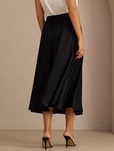 [Black] SilkSilky-CA Skirt 002