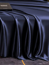 [Dark Blue] SilkSilky-CA 22Momme Sheet 005