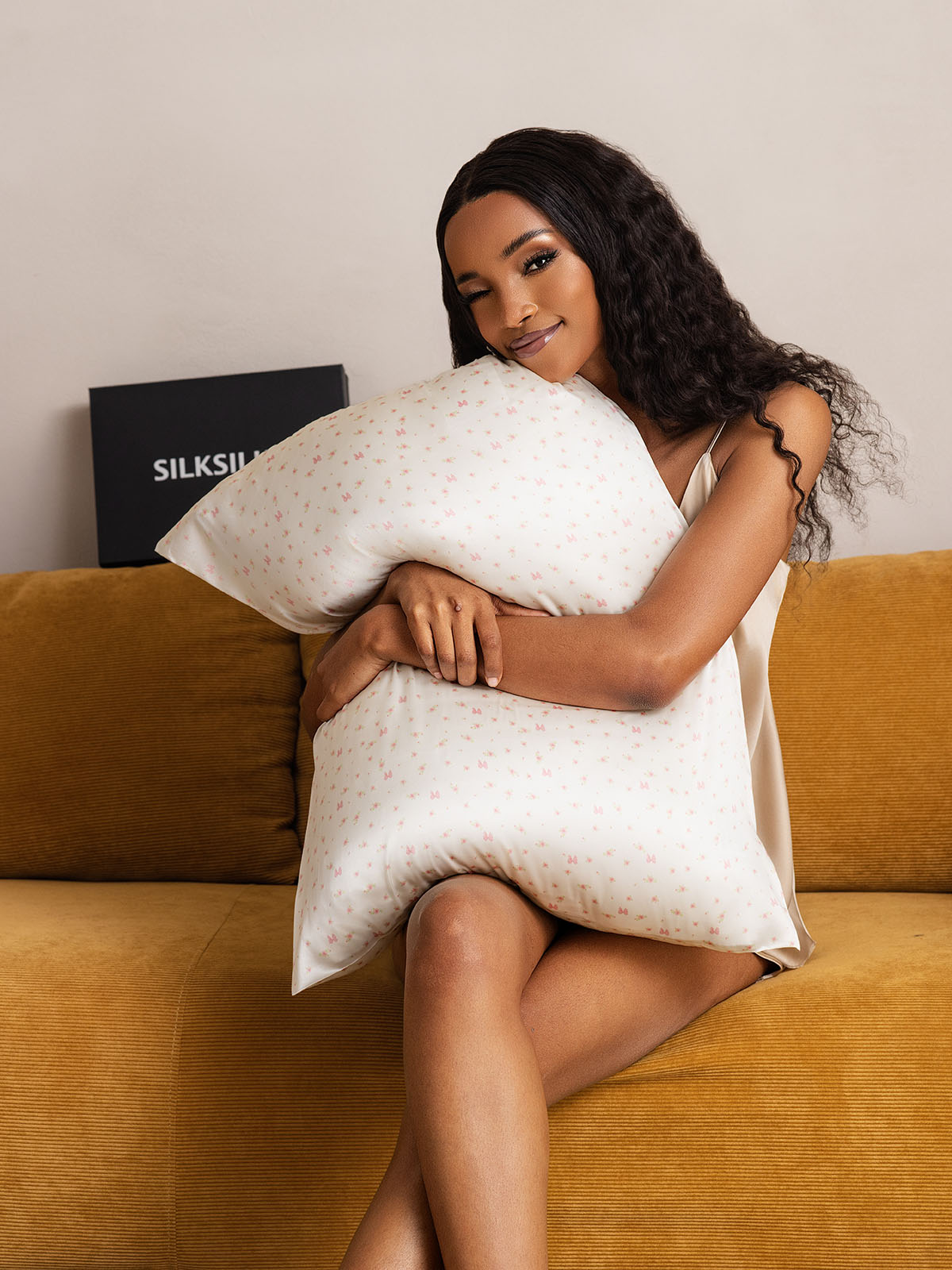 100% Organic Pure Silk Printed Pillowcase