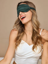 [Dark Green] SilkSilky-CA Eye Mask 003