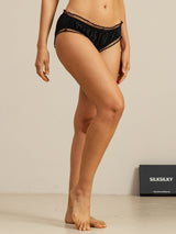 [Black] SilkSilky-CA Panty 007