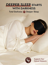 [Black] SilkSilky-CA 22Momme Eye Mask 005
