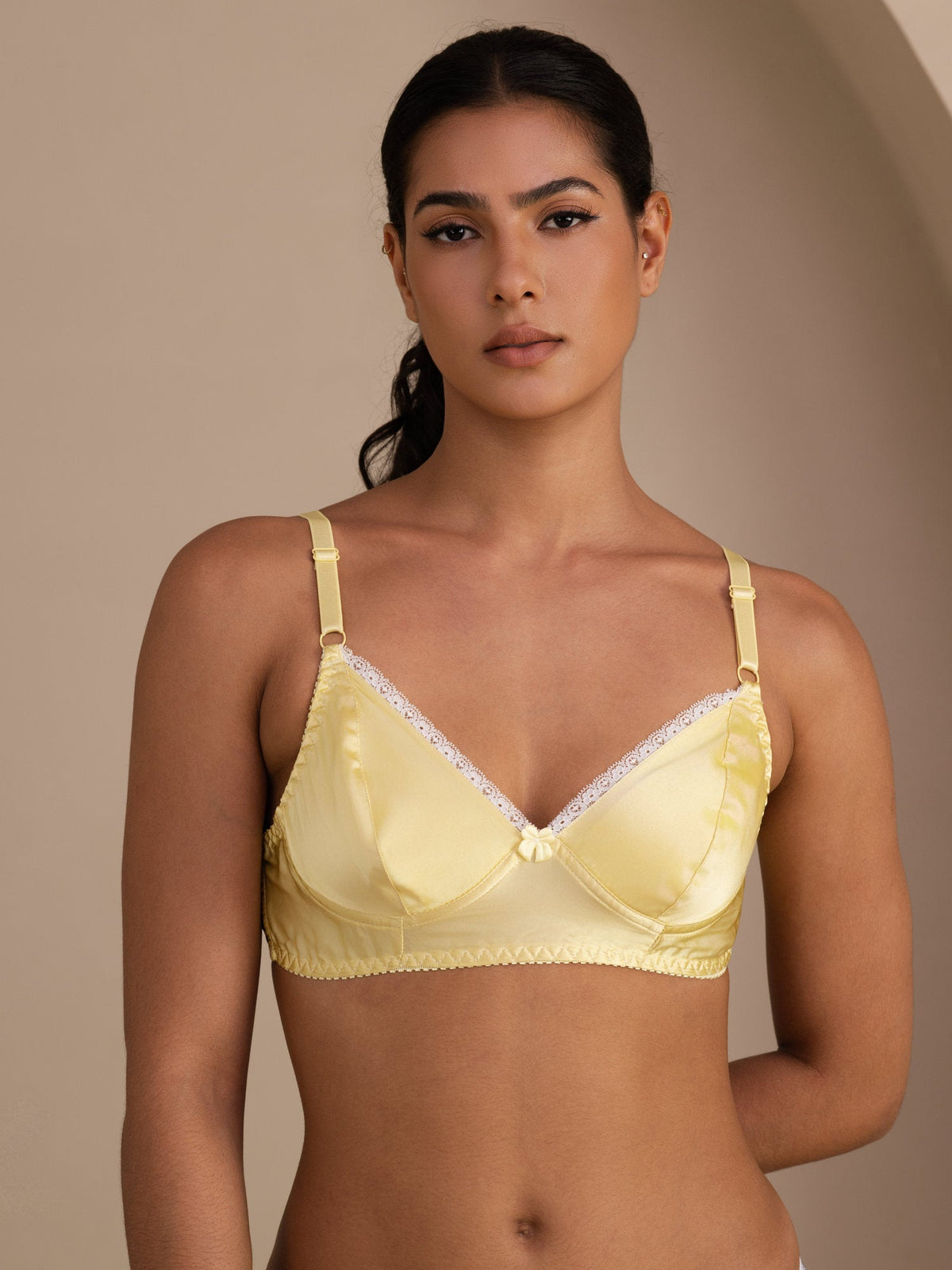 [Yellow] SilkSilky-CA Bra 001