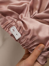 [Pale Mauve] SilkSilky-CA Sleep Cap 004