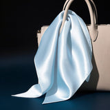 [Light Blue] SilkSilky-CA Scarf 001