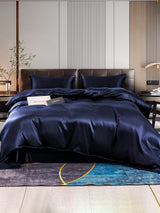 [Dark Blue] SilkSilky-CA 22Momme Bedding Set 001