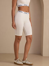 [White] SilkSilky-CA Womens Shorts 005