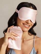 [Pink] SilkSilky-CA Eye Mask 005