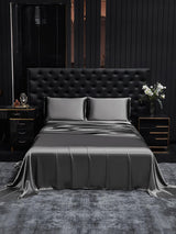 [Dark Gray] SilkSilky-CA 19Momme Bedding Set 001
