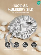[Silver] SilkSilky-CA Sleep Cap 002