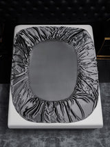 [Dark Gray] SilkSilky-CA 19Momme Bedding Set 003