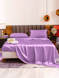 SilkSilky CA 19Momme Pure Silk Bedding Set Lavender 005