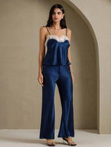 [Dark Blue] SilkSilky-CA Women's Pants 005
