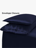 SilkSilky CA 22Momme Pure Silk Pillowcase Set DarkBlue 005