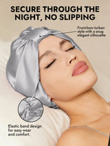 [Silver] SilkSilky-CA Sleep Cap 004