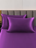 SilkSilky-CA 19Momme Pure Silk Pillowcase Purple 001