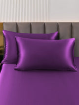 [Purple] SilkSilky-CA 19Momme Pure Silk Pillowcase 001