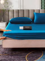 [Teal] SilkSilky-CA 25Momme Bedding Set 006