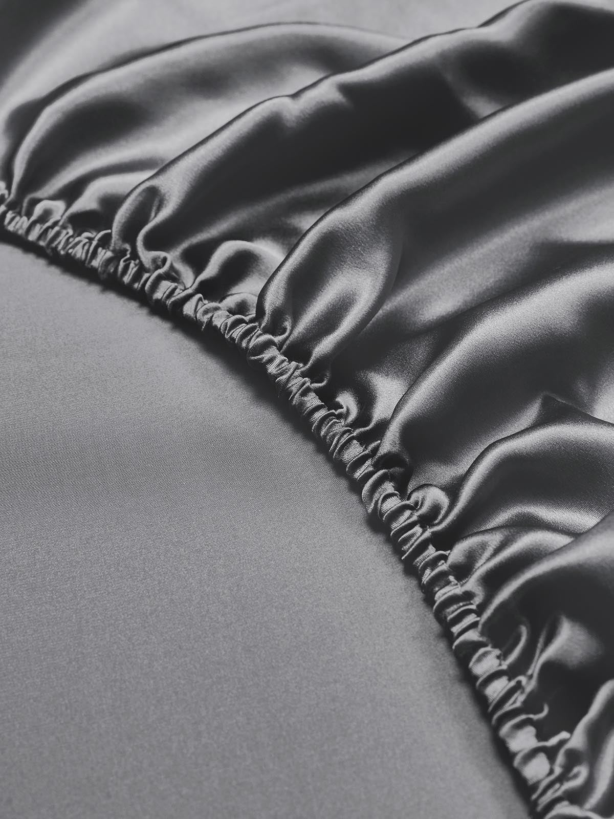 [Dark Gray] SilkSilky-CA 19Momme Pure Silk Sheet 004