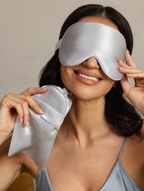 [Silver] SilkSilky-CA Eye Mask 003