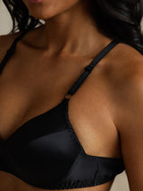 [Black] SilkSilky-CA Bra 005