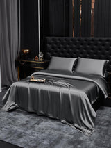[Dark Gray] SilkSilky-CA 19Momme Bedding Set 001