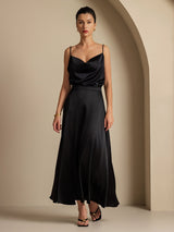 [Black] SilkSilky-CA Skirt 002