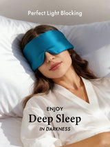 [Teal] SilkSilky-CA Eye Mask 003