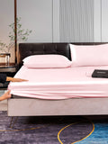 SilkSilky CA 22Momme Pure Silk Bedding Set Pink 004