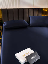 [Dark Blue] SilkSilky-CA 22Momme Bedding Set 005