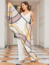 [P029] SilkSilky-CA Pure Silk Scarf 003,