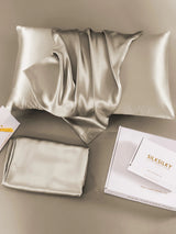 [Khaki] SilkSilky-CA 19Momme Pure Silk Pillowcase 004