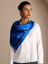 [Blue Square] SilkSilky-CA Scarf 002