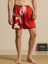 [Wine] SilkSilky-CA Mens Sleep Bottoms 001