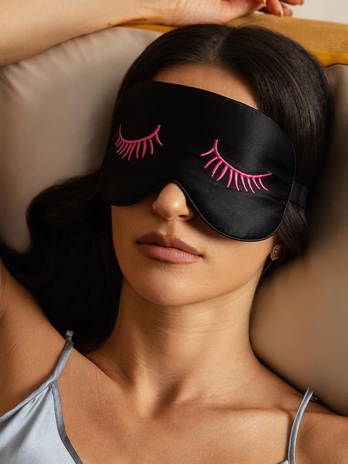 [PinkEyelashes] SilkSilky-CA Pure Silk Eye Mask 002