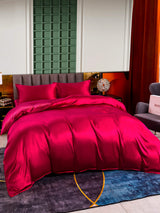 [Wine] SilkSilky-CA 25Momme Bedding Set 007