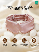 [Pale Mauve] SilkSilky-CA Eye Mask 002