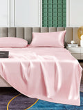 SilkSilky CA 25Momme Pure Silk Bedding Set Pink 004