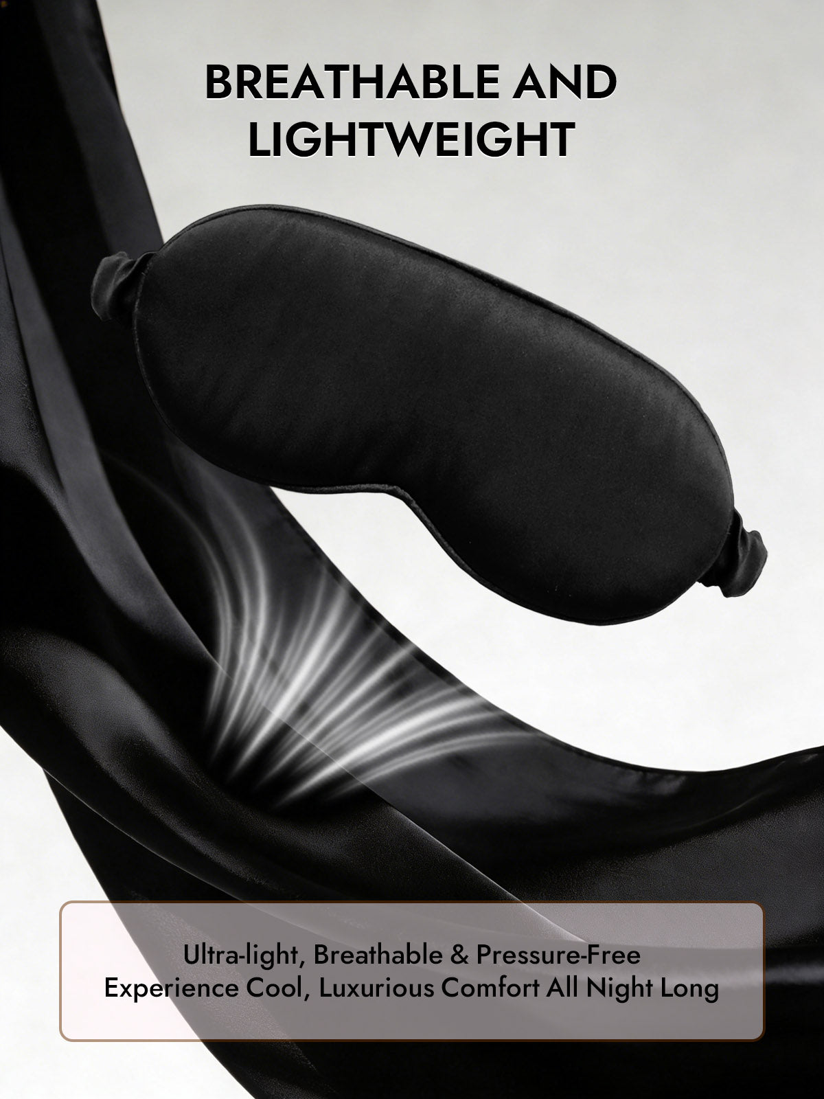 [Black] SilkSilky-CA Eye Mask 005